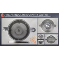 Customized aluminum casting factory shandong aluminum casting spare parts aluminum cold forge heatsink